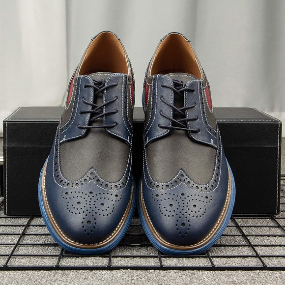 Men\'s Multicolor Oxford Shoes Casual Shoes for Men Casual Dress Shoes for Men